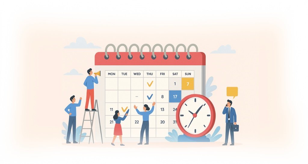 Los meses del año en inglés y su origen